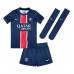 Camiseta Paris Saint-Germain Achraf Hakimi #2 Primera Equipación Replica 2024-25 para niños mangas cortas (+ Pantalones cortos)